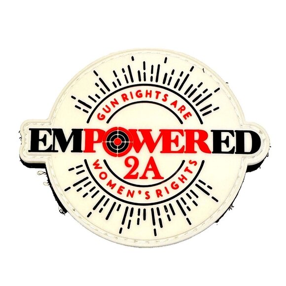 GOA Gun Owners of America Accessories - GOA Gun Owners Of America Empowered Second Amendment 2A Patch Women's Rights